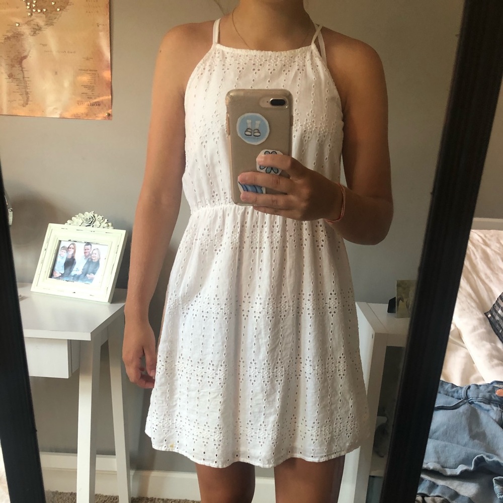 White summer dress